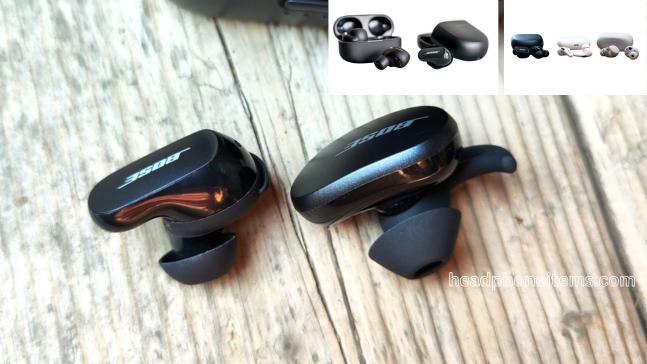 bose quietcomfort earbuds vs bose quietcomfort earbuds ii specs